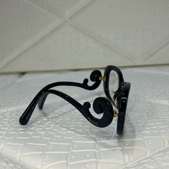 Prada Black Swirl Arm Sunglasses - Picture 3 of 12